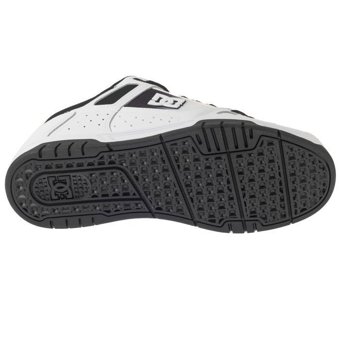 Baskets Homme Blanc DC Shoes Stag Blanc Cdiscount Chaussures