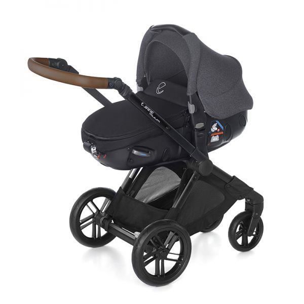 JANE Poussette Duo Muum Nacelle matrix light 2 Jet black
