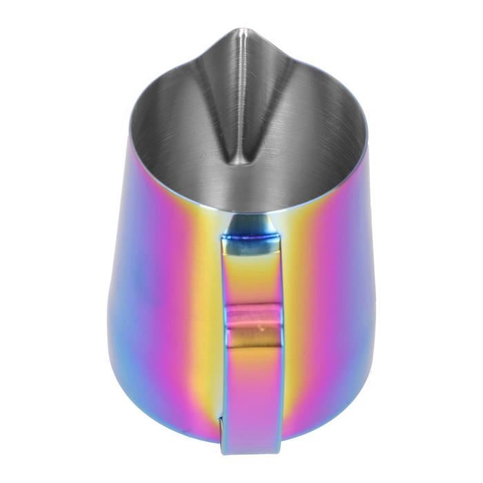 Cafetière Turque Leopacat En Acier Inoxydable 304 - Pichet à Mousse Lait Avec Longue Poignée