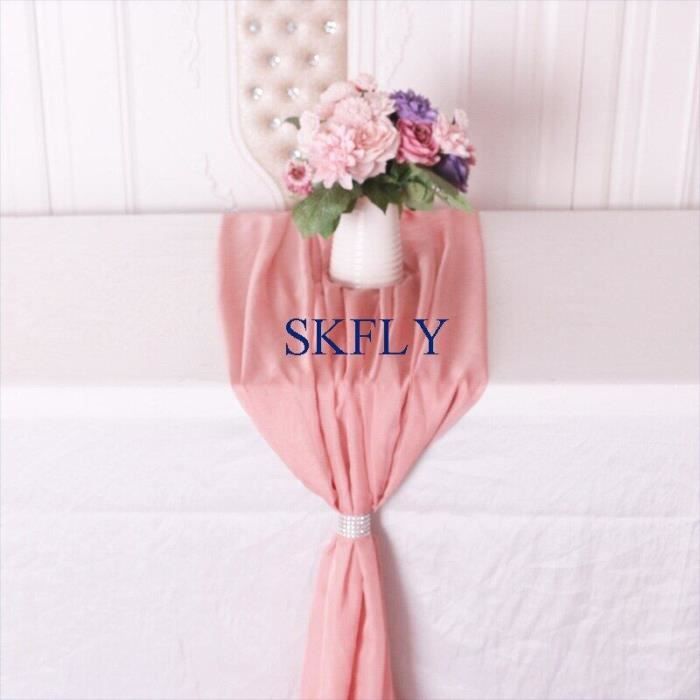 Voile rose poudré mariage cheap