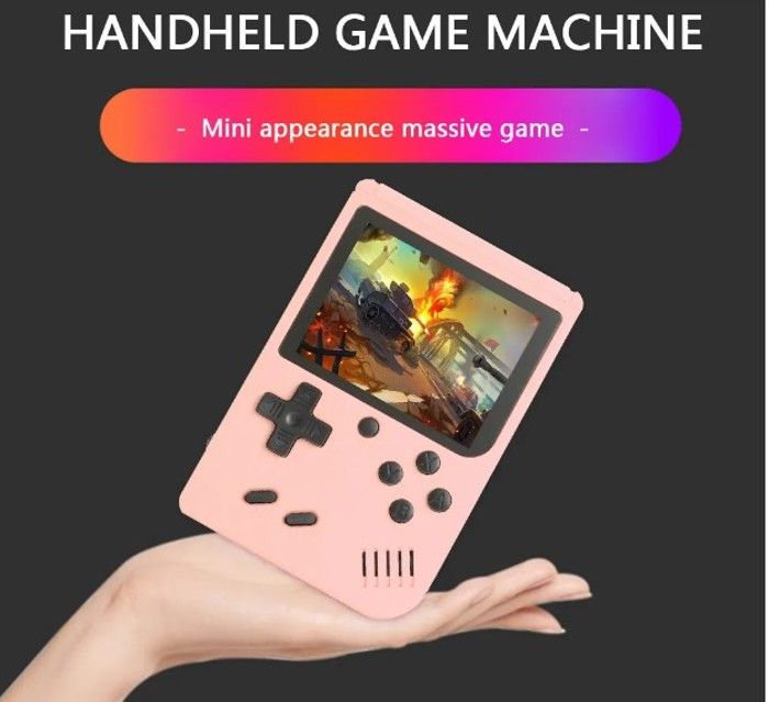 PKKP Console De Jeu Portable Rétro Avec 500 Jeux Classiques