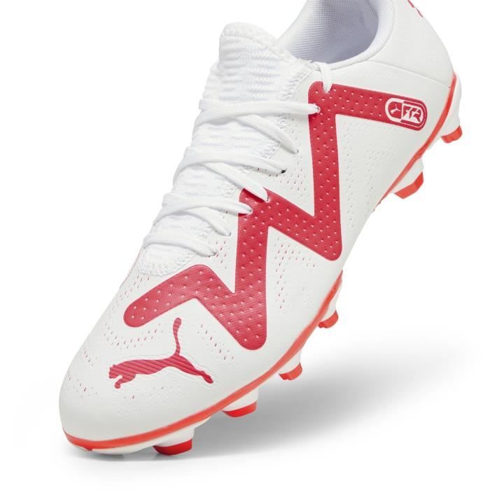 Chaussures de foot PUMA FUTURE PLAY Crampons moules Homme Blanc