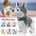 Electronique robot chien jouet peluche