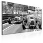 Tableau Anciennes Voitures De Course 60x40 Vintage Achat