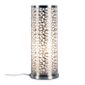 Lampe A Poser Almera Argentee En Metal Achat Vente Lampe A