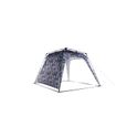 Lumaland x Where Tomorrow Tonnelle de Jardin – 1 Panneau Latéral Inclus - Haute Tente Robuste - Pavillon de Camping Gris Camouflage-0