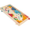 Flipper en bois JANOD - Jeu d'adresse pour enfant dès 5 ans - Multicolore-0