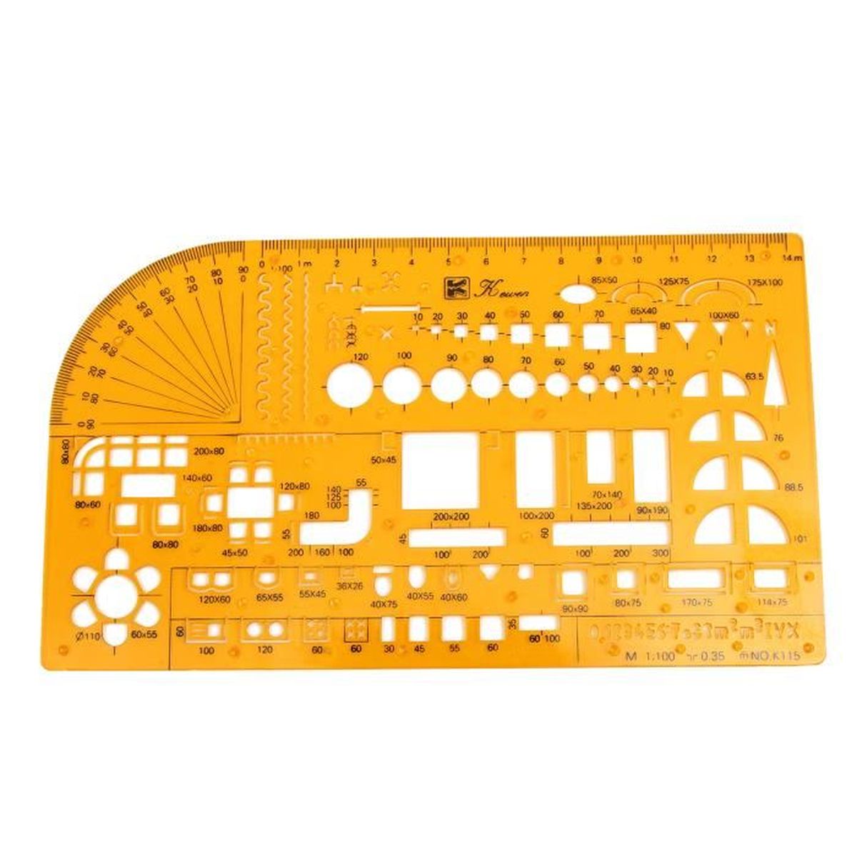 Regle De Modele Echelle 1 100 Pour Meubles Construction Universel