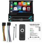 HYTOBP Autoradio 7" Écran Tactile 1 Din Carplay Android Auto Bluetooth RDS FM Mirror Link, protection câblage et caméra recul