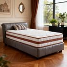 YIDATONG Matelas 90x190 cm - Épaisseur 26cm -Hybride - Ressorts Ensachés - 8 Zones - Excellent Soutien - Parfait Respirant