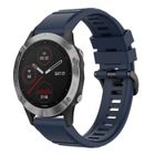 IMOSHION Bracelet silicone pour le Garmin Fenix 6 / 6 Pro - Bleu foncé