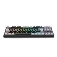 Clavier Mécanique TKL, Filaire, RGB, Interrupteurs Rouges, Touches PBT, Anti-Ghosting, ABS, AZERTY Français