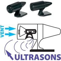 2 Sifflet Ultrasons Ultra Son Anti-Gibier Repousse Gibier pour Voiture 4x4 - 1388