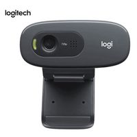 Logitech C270 HD Video 720P Webcam intégré Microphone USB2.0 Mini caméra d'ordinateur pour ordinateur portable