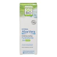 SO BIO Crème Riche hydratante Aloe Vera - 50 ml
