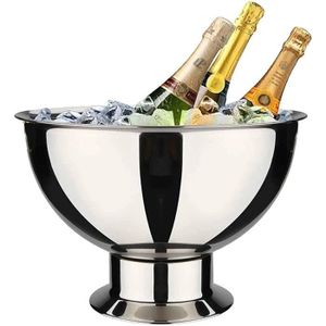 Kosma Seau à champagne en acier inoxydable 21 x 21 cm 