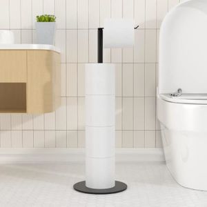SERVITEUR WC Porte-Rouleau De Papier Toilette Sur Pied Pour Sal