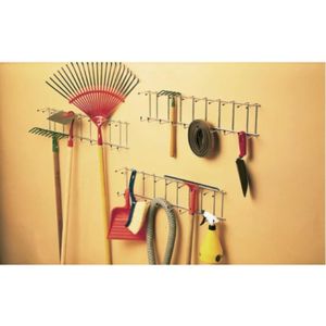 Greensen Lot de 10 porte-outils de jardin pour balai mural 