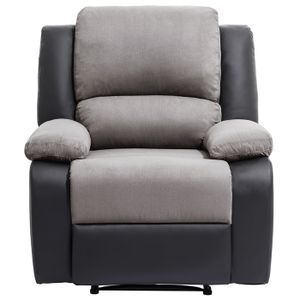 FAUTEUIL RELAXXO - Fauteuil Relaxation 1 place Microfibre e