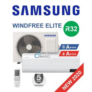CLIMATISEUR FIXE Samsung Climatizzatore Monosplit Inverter Windfree Elite 12000 BTU R32 F-AR12ELT 2020
