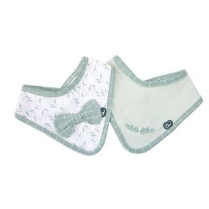 Pack De 2 Bandanas Rouge Et Blanc - 100% Coton, Carrés, Avec étiquettes, Fabrication Chinoise
