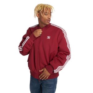 veste adidas rouge homme