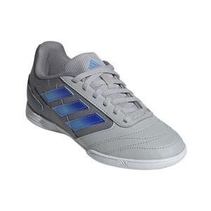 BASKET Chaussures de sport - ADIDAS - Super Sala 2 In - Gris - Mixte - Enfant - Lacets - Textile
