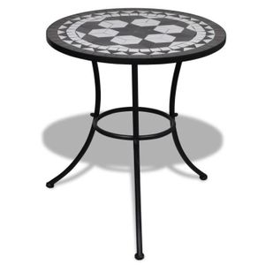 table mosaique soldes cdiscount jardin