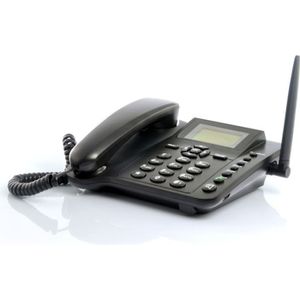 Téléphone fixe Téléphone bureau sans fil GSM quadribande+SMS