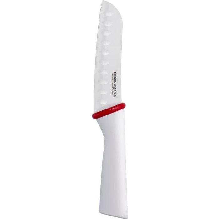 Tefal Ice Force Set de 4 couteaux, Couteau à découper 9 cm + couteau chef  20 cm + couteau d'office 11 cm + couteau à émincer 20 cm K2324S74 :  : Cuisine et Maison