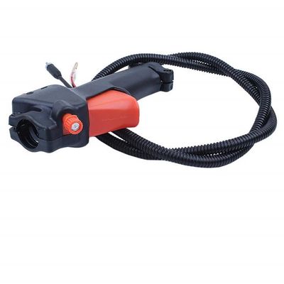 Emoshayoga Câble de gâchette d'accélérateur de Haute qualité Installation Facile gâchette d'accélérateur Remplacement Rapide 26mm Interrupteur de poignée de débroussailleuse Accessoires de 