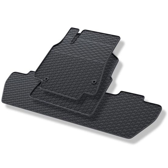 Kit Tapis Voiture 3D Caoutchouc MOTOS Citroën Berlingo II 2008-2018 – Tapis De Sol + Coffre Antidérapants Sur-Mesure