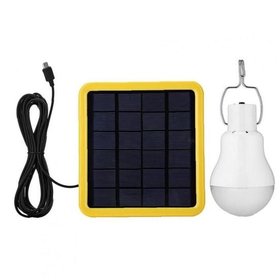 Éclairage mobile multifonctionnel rechargeable de lampe à LED solaire pour randonnée en plein air Tente de camping Pêche Éclairage j