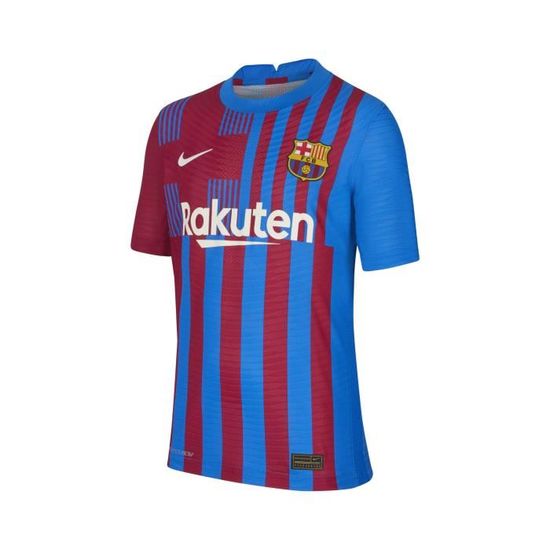 Maillot Match Barça Domicile 2021/2022 Junior 100 Polyester Cdiscount Sport