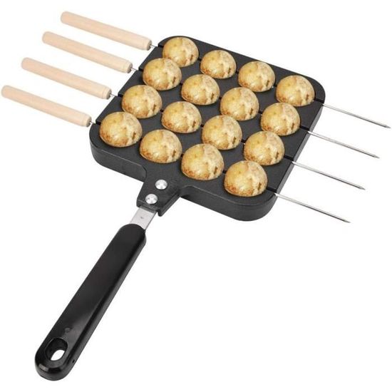 Takoyaki Grill Plaque De Cuisson Cuisson Plateau En Aluminium Fondu En