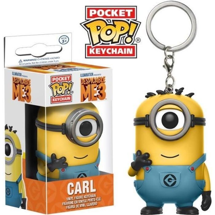 Porte Cle Funko Pocket Pop Moi Moche Et Mechant 3 Carl Cdiscount Jeux Video