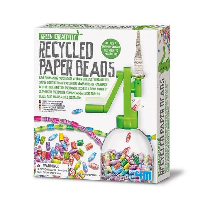 Kit créatif Création de perles en papier recyclé