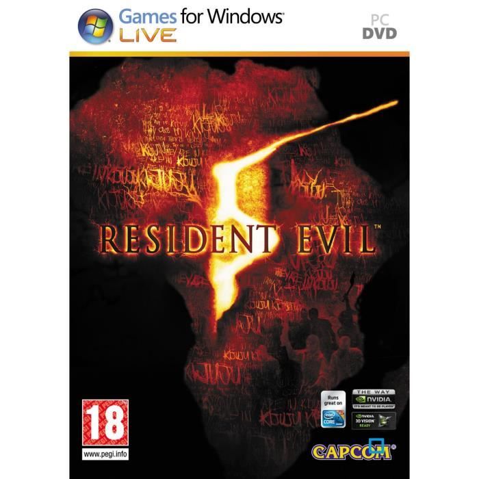 Resident Evil 5 / Jeu PC Dvd-Rom