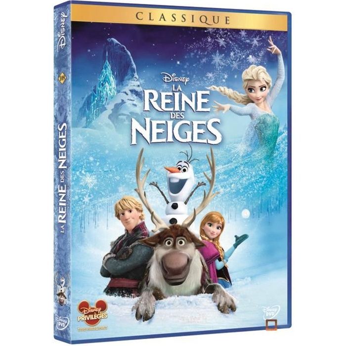 DVD LA  REINE  DES NEIGES  Disney  Cdiscount DVD