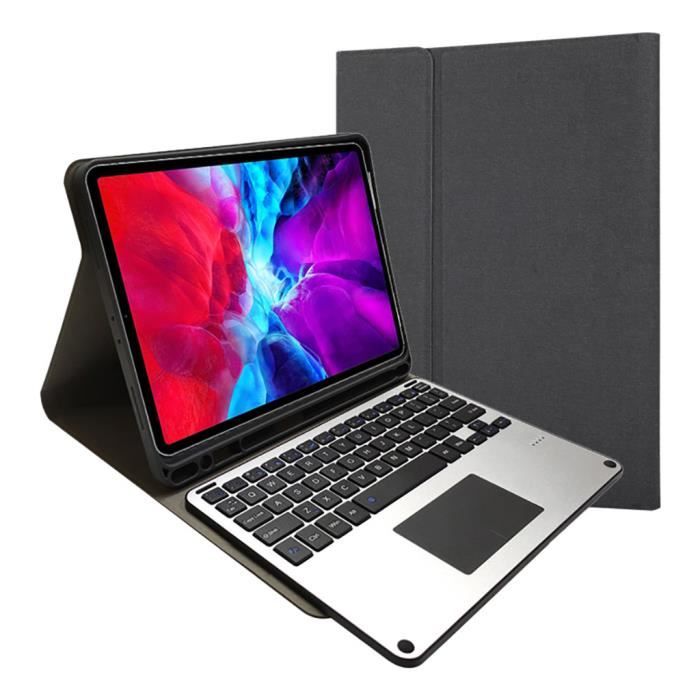 Étui clavier pour iPad Pro 11 pouces 2020-2018 Prise en charge du chargement de l'Apple Pencil #LLY200330105BK