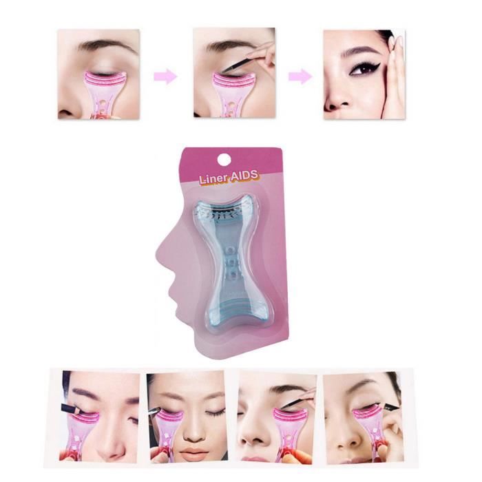 EYE-LINER Beauté Smokey Shaper outil de maquillage modèle de fard à paupières modèle de pochoir eyeliner YMF70810673B_onei1918