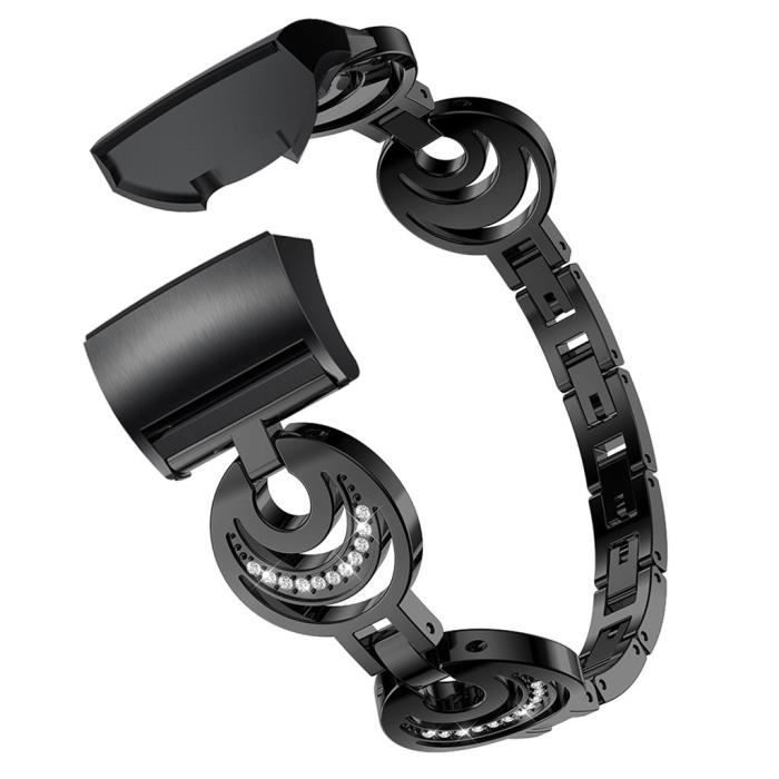 bracelet de montre vendu seul Bracelets en acier inoxydable Montre bracelet de remplacement pour bracelet Fitbit Charge 3