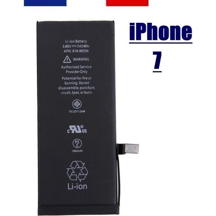 BATTERIE ORIGINALE DE REMPLACEMENT 1900 mAh POUR IPHONE 7