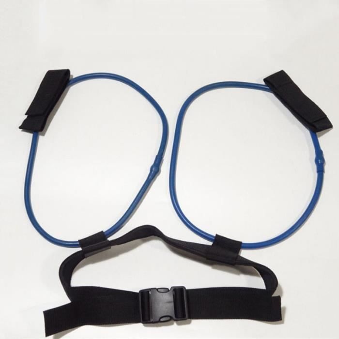ELASTIBAND Mixte - Ceinture d'appoint en latex pour entraînement de yoga - Bleu NS™