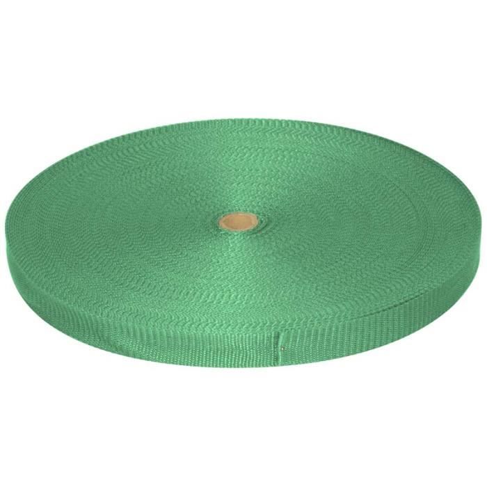 Sangle polypropylène - Vert clair - 30mm x 50m