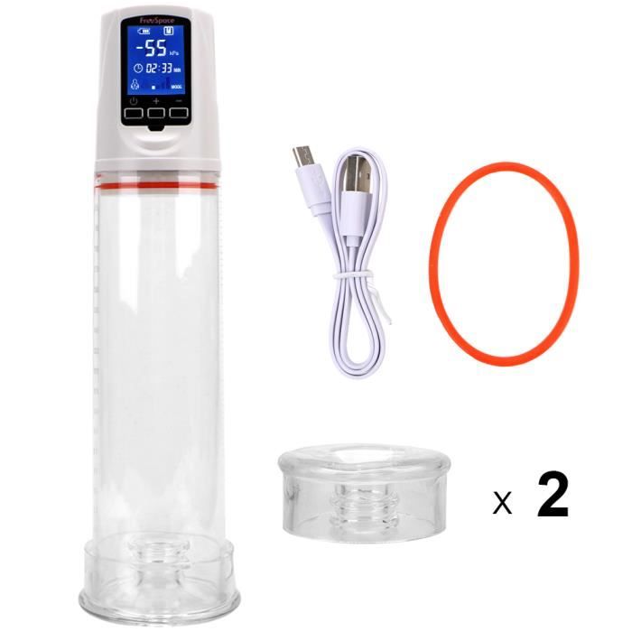 VATINE électrique pompe à pénis automatique pénis agrandissement Sex Toy pour hommes pénis Extender é - Modèle: WHITE - YLYJBB01221