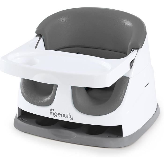 Ingenuity, Baby Base 2-in-1 Siège Rehausseur pour Table - Ardoise