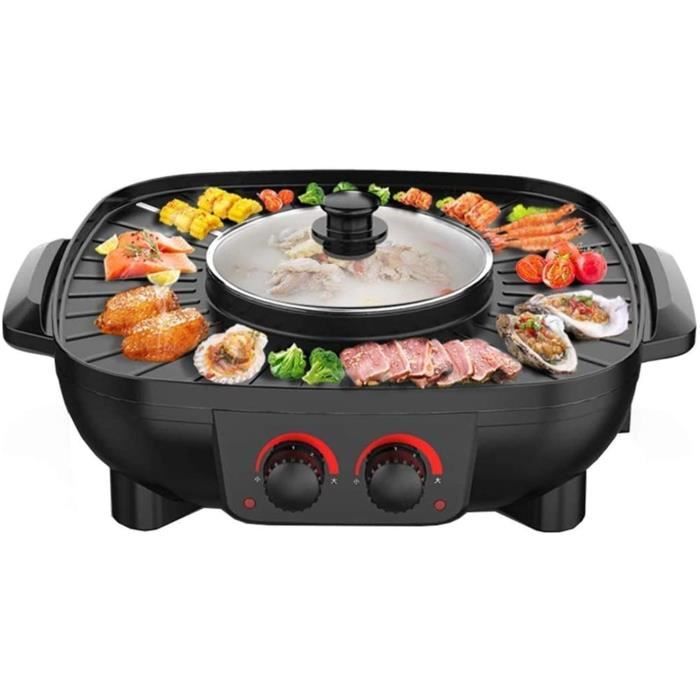 FONDUE ELECTRIQUE YAMMY Pots Chauds électriques Grils électriques Poêles à Frire Marmite élect186