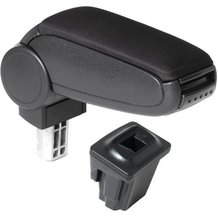 Cargoods Accoudoir central - avec compartiment de rangement - tissu noir - Seat Leon 1P (2005-2012)