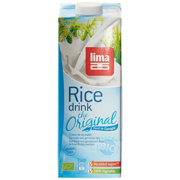 Lima Boisson à Base de Riz Bio 1 L: Epicerie